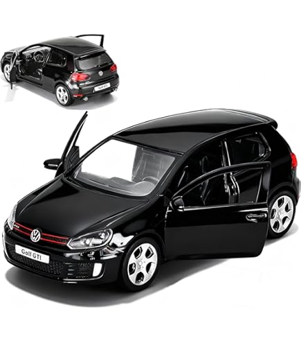 Amazon.com: Schuco 452651200 VW Golf I GTI Model Car 1:87 Black